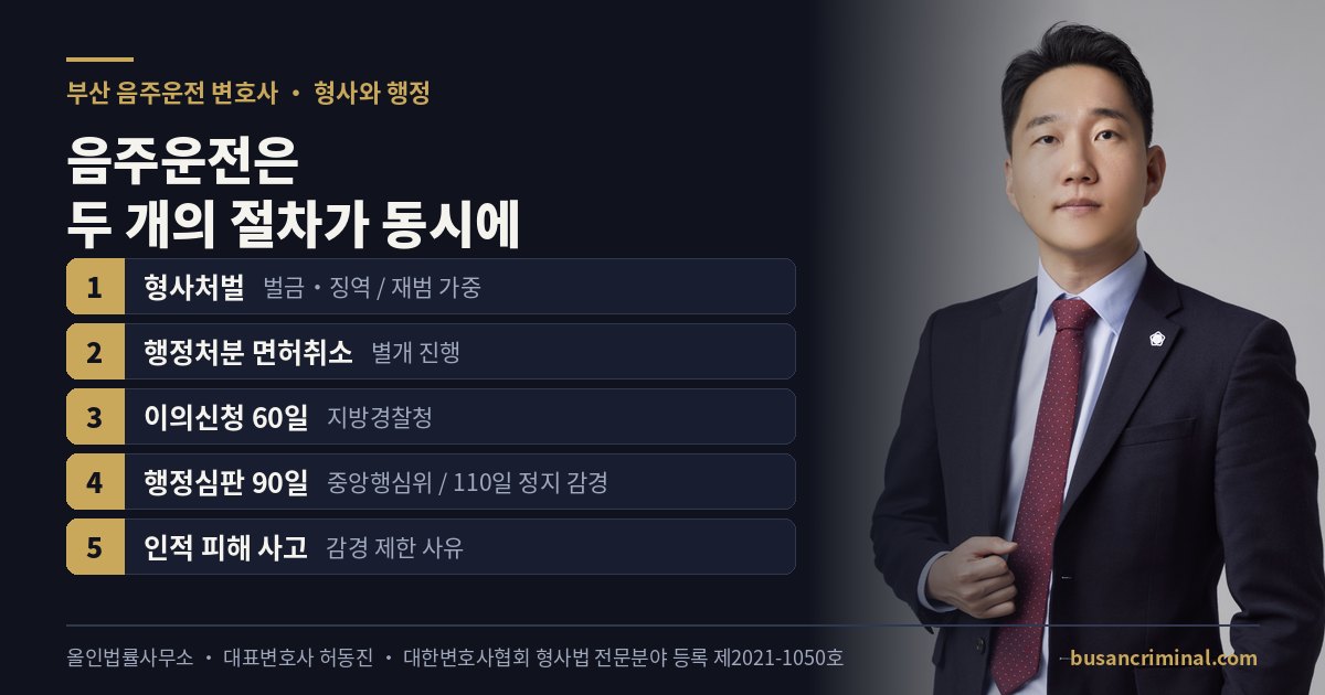 난폭운전·보복운전 처벌과 면허처분 비교 (부산 형사전문변호사 허동진)